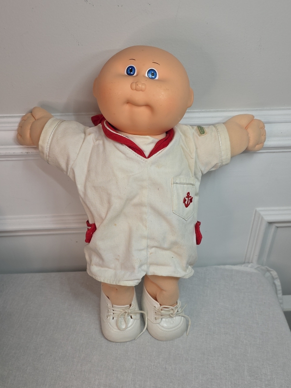 Cabbage Patch Doll Vintage in Sailor Suit & Shoes